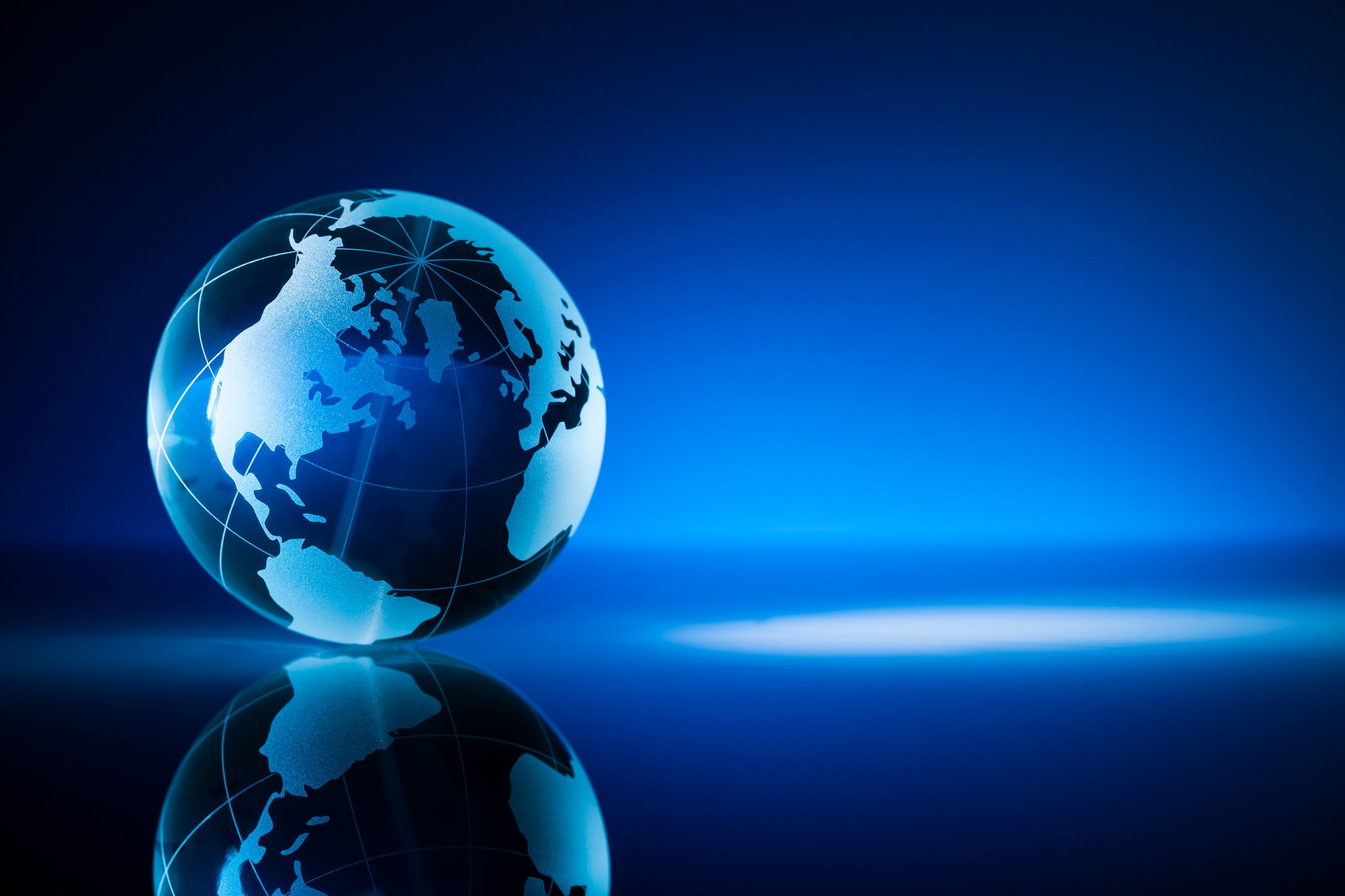 Glass World Globe - Earth Backgrounds Global